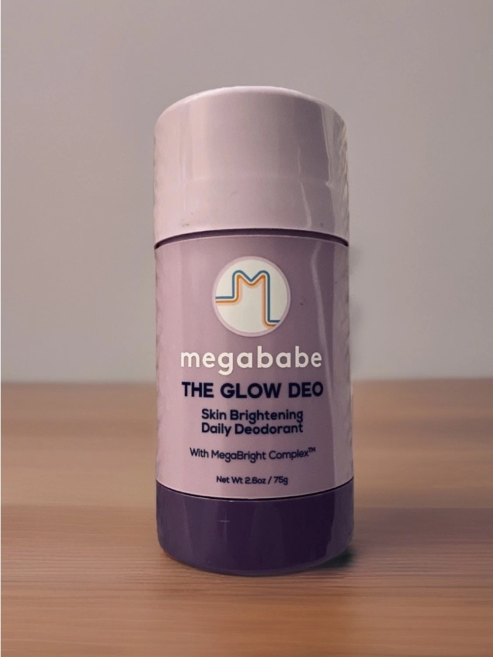 New Megababe The Glow Deo Skin Brightening Daily Deoderant Stick Body 2.06oz